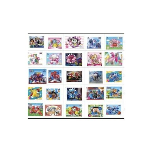 GLOBOS DE PERSONAJES x5pcs SURTIDOS 600u｜卡通气球（5个，款式随机）（600件）