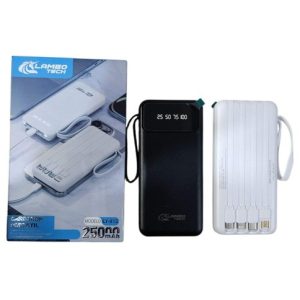 CARGADOR PORTATIL POWER BANK 4en1 25000mAh LAMBO TECH LT-412 100u｜LAMBO TECH LT-412 四合一便携式移动电源 25000mAh（100件）