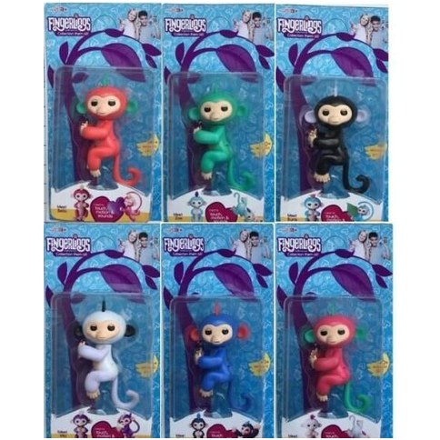 MUÑECO MONITO INTERACTIVO 5.5´´ 6 MODELOS 420U｜互动猴子人偶 5.5英寸 6款（420件）