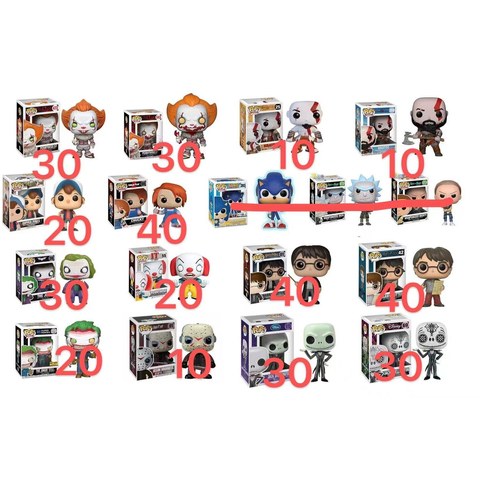 FUNKO POP SURTIDOS 360U｜Funko Pop 玩偶（多种款式）（360件）
