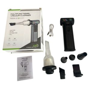 SOPLADOR DE AIRE ASPIRADOR LUZ LED INALAMBRICO MULTIFUNCIONAL RECARGABLE F034-2 48u｜F034-2 可充电多功能无线吹风/吸尘器，带LED灯（48件）