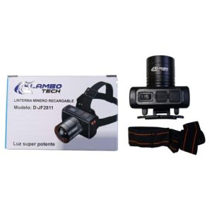 LINTERNA MINERA ALTA POTENCIA RECARGABLE LAMBO TECH D-JF2811 120u｜适用于LAMBO TECH的高功率可充电矿用手电筒 D-JF2811（120件）