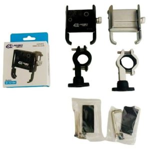 SOPORTE PARA CELULAR ALUMINIO MOTO BICICLETA LAMBO TECH D-12104 100u｜摩托车、自行车、LAMBO TECH铝制手机支架 D-12104（100件）