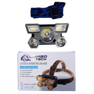 LUZ MINERO LED RECARGABLE LAMBO TECH D-JF2806 240u｜LAMBO TECH D-JF2806 可充电LED矿工灯（240件）