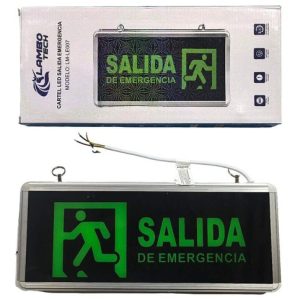 CARTEL LED SALIDA DE EMERGENCIA LAMBO TECH LM-LE007 49u｜LAMBO TECH LM-LE007 紧急出口 LED 指示灯（49件）