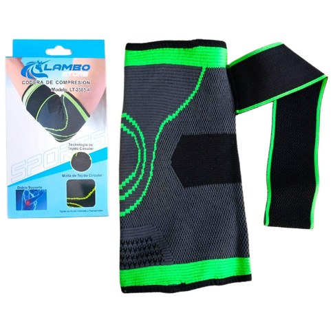 CODERA DE COMPRESION AJUSTABLE LAMBO STORE LT-2585-4 500u｜可调节压缩护肘，Lambo Store LT-2585-4（500件）