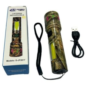 LINTERNA CAMUFLADA RECARGABLE LAMBO TECH D-JF2817 15cm 200u｜LAMBO TECH D-JF2817 15厘米可充电迷彩手电筒（200件）