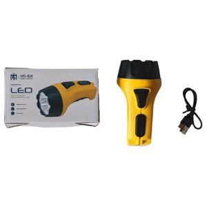 LINTERNA RECARGABLE 4LED MING SHENG MS-804 220v 120u｜MING SHENG MS-804 220V 4 LED 可充电手电筒（120件）