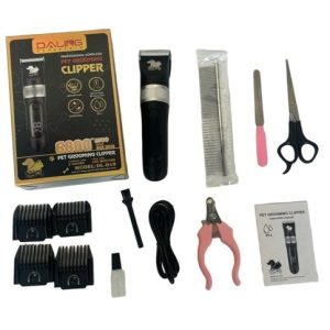 KIT CORTAPELO MASCOTA DALING DL-D19 INALAMBRICA RECARGABLE 40u｜宠物美容套装 Daling DL-D19 可充电无线套装（40件）