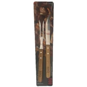 SET DE ASADO TENEDOR CUCHILLO BBQ x2pcs 144u｜烧烤刀叉套装（2件）（144件）