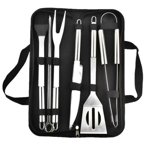 SET ESTUCHE DE ASADO x9pcs 24u｜烧烤套装（9件套（24件）