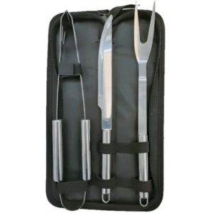 SET ESTUCHE DE ASADO x3pcs 48u｜烧烤套装（3件套（48件）