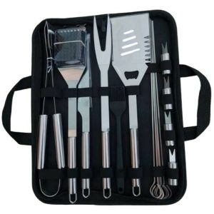 SET ESTUCHE DE ASADO x15pcs 24u｜烧烤套装（15件套（24件）