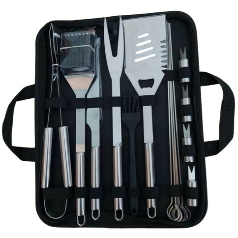 SET ESTUCHE DE ASADO x15pcs 24u｜烧烤套装（15件套（24件）