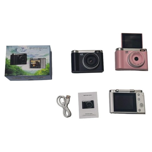 CAMARA DIGITAL AC200 4K PANTALLA GIRATORIA 50u｜数码相机 AC200 4K 旋转屏（50件）