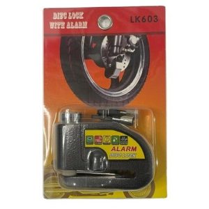 CANDADO TRABADISCO CON ALARMA LK603 60u｜LK603型带报警功能的圆盘锁（60件）