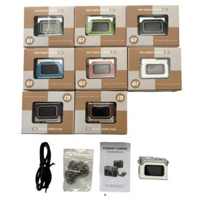 MINI CAMARA DIGITAL LLAVERO PENDIENTE RECARGABLE 200u｜可充电迷你数码相机钥匙扣挂件（200件）