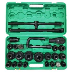 JUEGO TUBOS ALTO IMPACTO CAMIONERO 3/4 x26pcs 1u｜高强度卡车套筒组 3/4英寸 x 26件（1件）