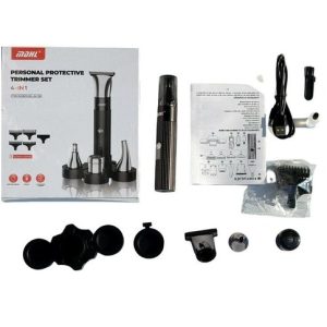 KIT ASEO 4en1 MDHL JM-708 AFEITADORA DEPILADORA FACIAL CORPORAL RECARGABLE 40u｜四合一美容套装MDHL JM-708 可充电式面部及身体剃毛器和脱毛器 40 件装（40件）