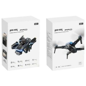 DRONE P9 PRO CAMARA DUAL LUZ LED EVITA OBSTACULOS CONTROL REMOTO VISOR 24u｜P9 Pro 无人机，配备双摄像头、LED 灯、避障功能、遥控器和显示屏（24件）