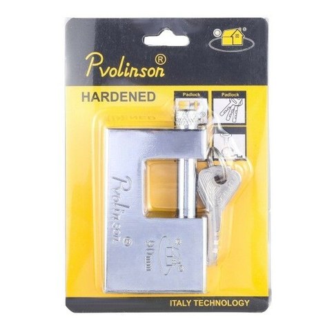 CANDADO BLINDADO PVOLINSON 70mm 72u｜PVOLINSON 70毫米装甲挂锁（72件）
