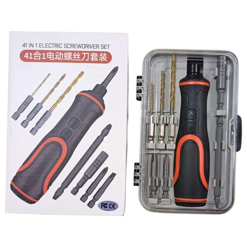 DESTORNILLADOR 9930 MECHA ELECTRICO INALAMBRICO x41pcs RECARGABLE 36u｜9930 无绳电动螺丝刀（可充电，41 件套（36件）