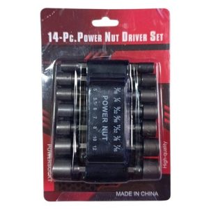 LLAVE TUBO HEZAGONAL x14pcs 100u｜六角套筒扳手 x14件（100件）