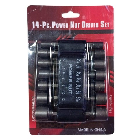LLAVE TUBO HEZAGONAL x14pcs 100u｜六角套筒扳手 x14件（100件）