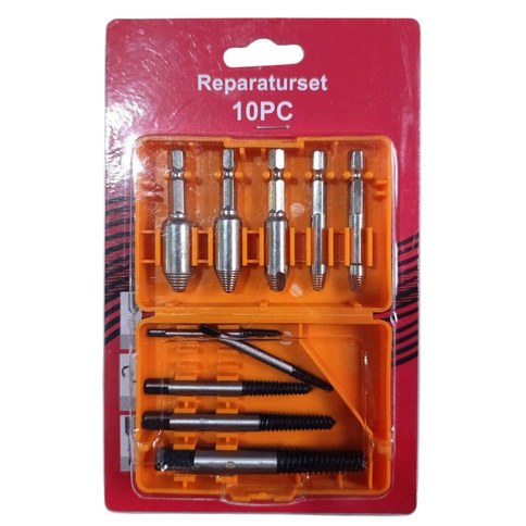 KI EXTRACTOR DE TORNILLOS x10pcs 100u｜KI 螺丝取出器 x10 个（100件）