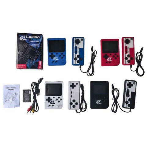 CONSOLA DE JUEGOS RETRO SUP 400en1 c/JOYSTICK LAMBO TECH LT-26051 100u｜Lambo Tech LT-26051 SUP 400合1复古游戏机（带摇杆）（100件）