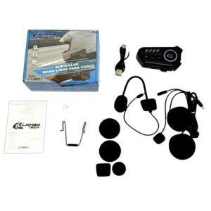 AURICULAR BLUETOOH p/CASCO LAMBO TECH LT-26211 100u｜Lambo Tech LT-26211 头盔蓝牙耳机（100件）