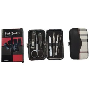 SET MANICURA PEDICURA c/ESTUCHE x7pcs 240u｜美甲美足套装（含收纳盒，7 件套）（240件）