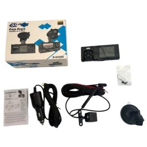 VIDEOCAMARA DVR PARA AUTO CON WIFI  LAMBO TECH D-04550 3 CAMARAS 50u｜LAMBO TECH D-04550 车载行车记录仪（带 Wi-Fi，3 个摄像头）（50件）