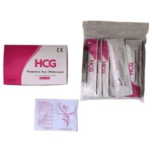 TIRA PRUEBA DE EMBARAZO HCG CAJA x25pcs 40u｜HCG 验孕棒，25 条/盒（40件）