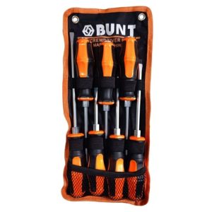 KIT DESTORNILLADOR DE GOLPE MAGNETICO BUNT x7pcs 40u｜BUNT 磁性冲击螺丝刀套装，7 件套（40件）