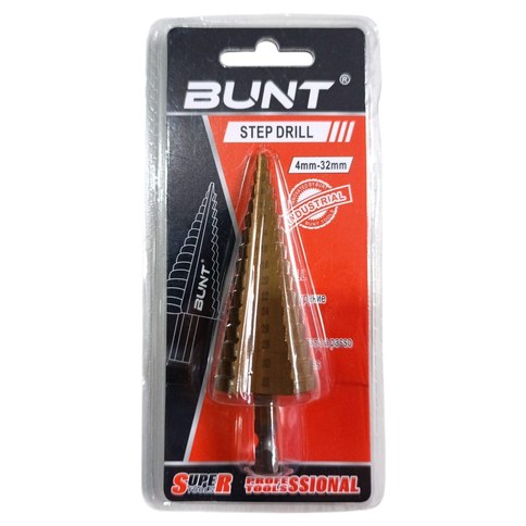 MECHA CONICA ESCALONADA BUNT 32mm 100u｜BUNT 32 毫米阶梯锥形钻头（100件）