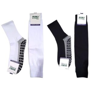 MEDIA PANTORRILLERA DEPORTIVA FUTBOL ANTIDESLIZANTE TALLE MUJER 39-42 HOMBRE 42-46 300u｜足球小腿套，防滑，女款 39-42 码，男款 42-46 码（300件）