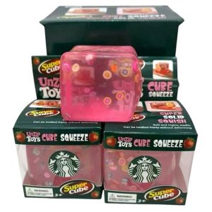 SQUISHY CUBO STARBUCKS 144u｜星巴克方块软萌玩具（144件）