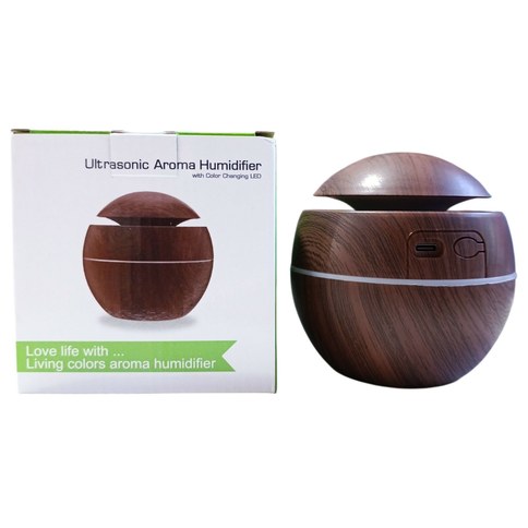 HUMIDIFICADOR REDONDO LUZ LED 006 RECARGABLE 100u｜圆形 LED 灯加湿器（100件）