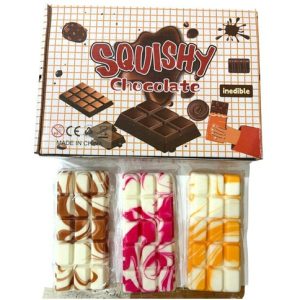 SQUISHY TABLA CHOCOLATE BICOLOR 288u｜双色巧克力软萌玩具（288件）
