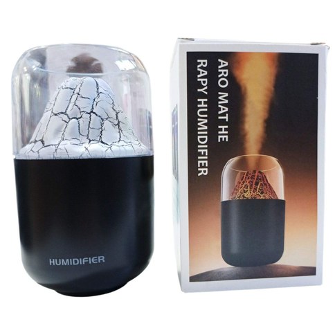 HUMIDIFICADOR VOLCAN LUZ LED 827 RECARGABLE 100u｜VOLCAN 827 可充电 LED 加湿器（100件）