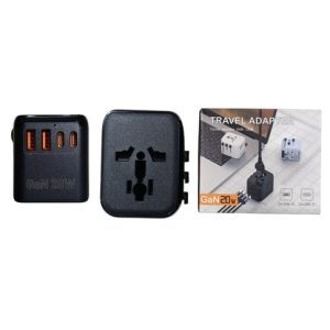 ADAPTADOR ENCHUFE UNIVERSAL VIAJERO OL-A10-PQ20 2 USB + 2 USB-C 100u｜OL-A10-PQ20 通用旅行插头适配器（2个USB接口 + 2个USB-C接口），共（100件）