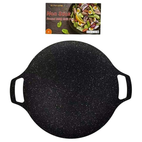 SARTEN COREANO SYNMORE XJ100 PLATO DE PARRILLA 39cm ANTIADHERENTE 20u｜SYNMORE XJ100 韩国不粘烤盘（39厘米）（20件）