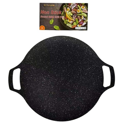 SARTEN COREANO SYNMORE XJ100 PLATO DE PARRILLA 30cm ANTIADHERENTE 20u｜SYNMORE XJ100 韩式煎烤盘 30厘米 不粘（20件）