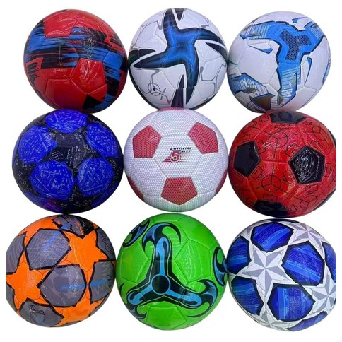 PELOTA DE FUTBOL Nº5 VARIOS MOTIVOS SURTIDOS 400u｜5号足球，多种款式（400件）