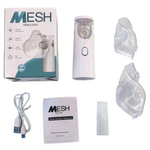 NEBULIZADOR MESH SY308 PORTATIL a PILA USB 100u｜SY308 便携式网状雾化器，电池供电，USB接口（100件）