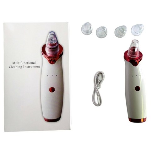 EXTRACTOR DE PUNTOS NEGROS LIMPIEZA FACIAL RECARGABLE 100u｜可充电黑头去除洁面乳（100件）