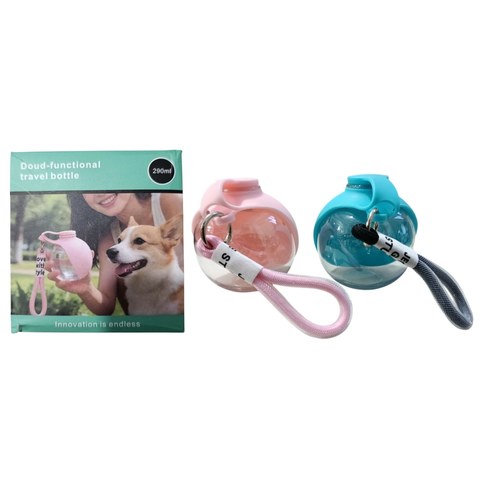 BOTELLA PORTATIL PARA MASCOTA BY-35 290ml 150u｜BY-35 便携式宠物水瓶 290毫升（150件）