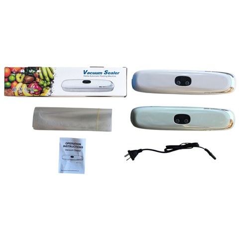 MAQUINA SELLADORA ENVASADORA AL VACIO YC-04 MULTIFUNCION c/BOLSA 40u｜YC-04 多功能真空封口机/包装机，带包装袋（40件）