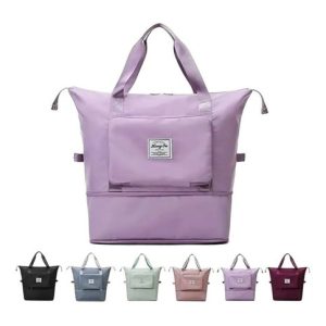 a23-image764 BOLSA DE VIAJE c/BOLSILLO MULTIUSO EXPANDIBLE PLEGABLE 100u|可扩展折叠旅行包,带多功能口袋(100件)